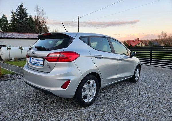 Ford Fiesta cena 42900 przebieg: 91908, rok produkcji 2018 z Kutno małe 596